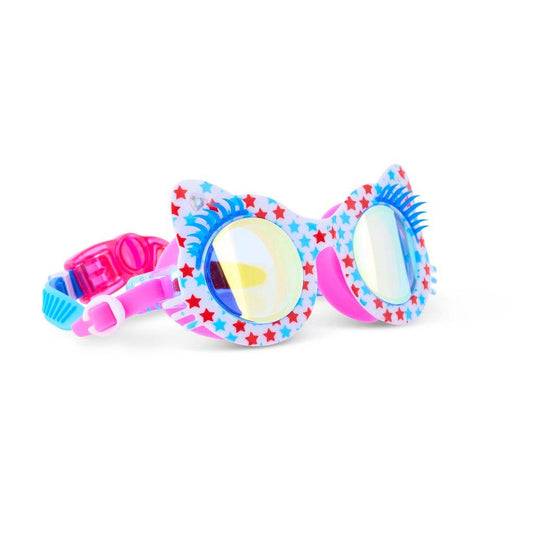 PURRFECTLY PATRIOTIC, AMERICA 250, KIDS SWIM GOGGLE - The Yellow Canary