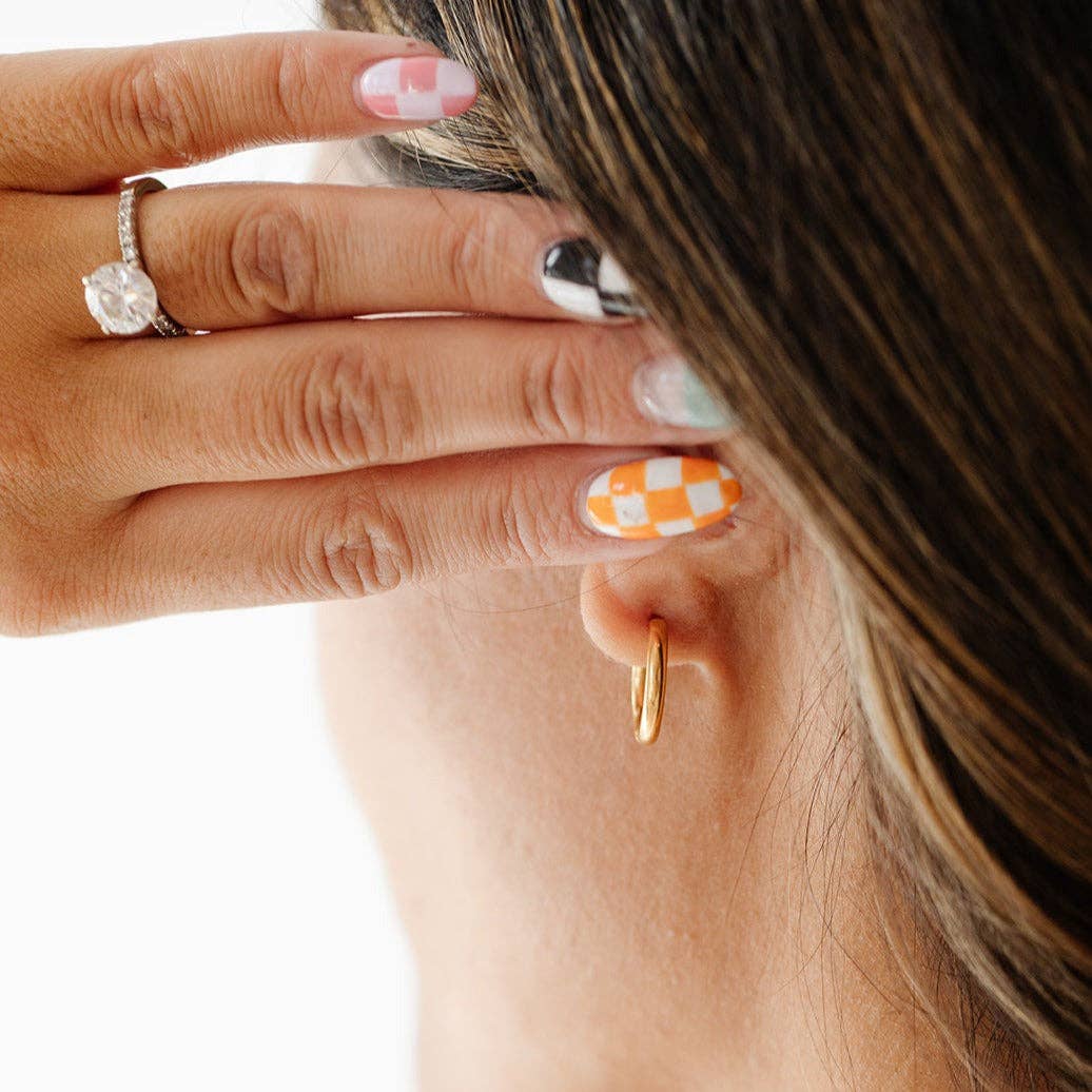 Earrings | Endless Hoop - The Yellow Canary