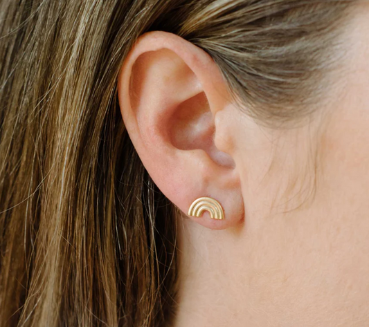 Rainbow Earrings - The Yellow Canary