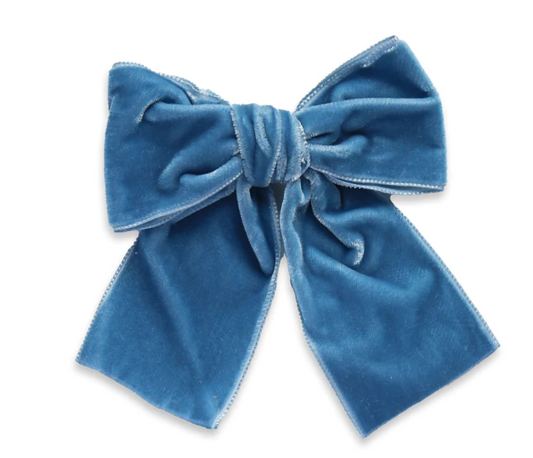 Big Velvet Sailor Bow - The Yellow Canary