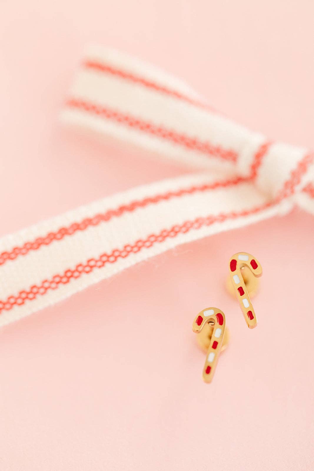 Earrings | Candy Cane - The Yellow Canary