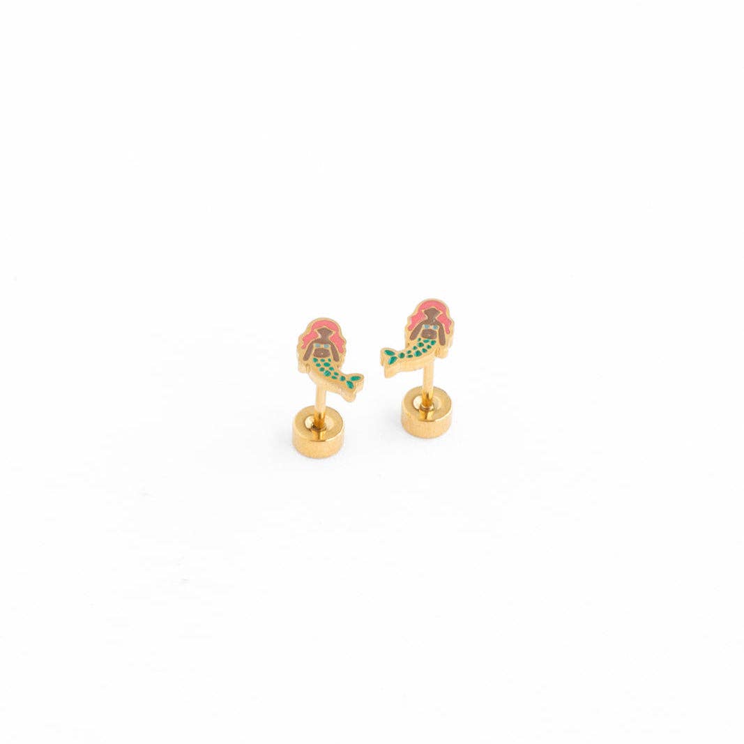 Mermaid: White / Pair