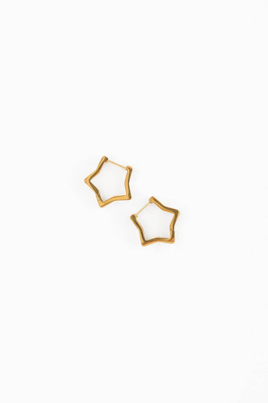 Star Hoop: Gold - The Yellow Canary