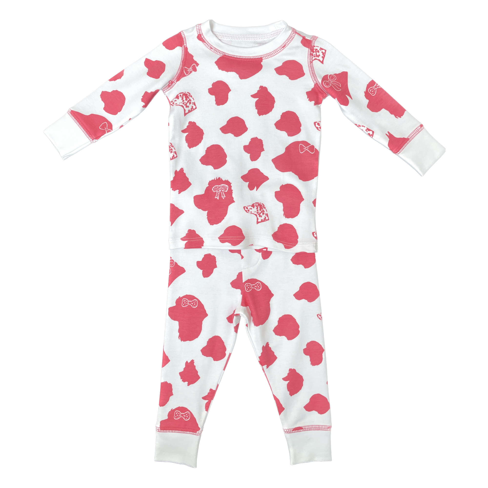 Pink Dogs 2pc Loungewear Set