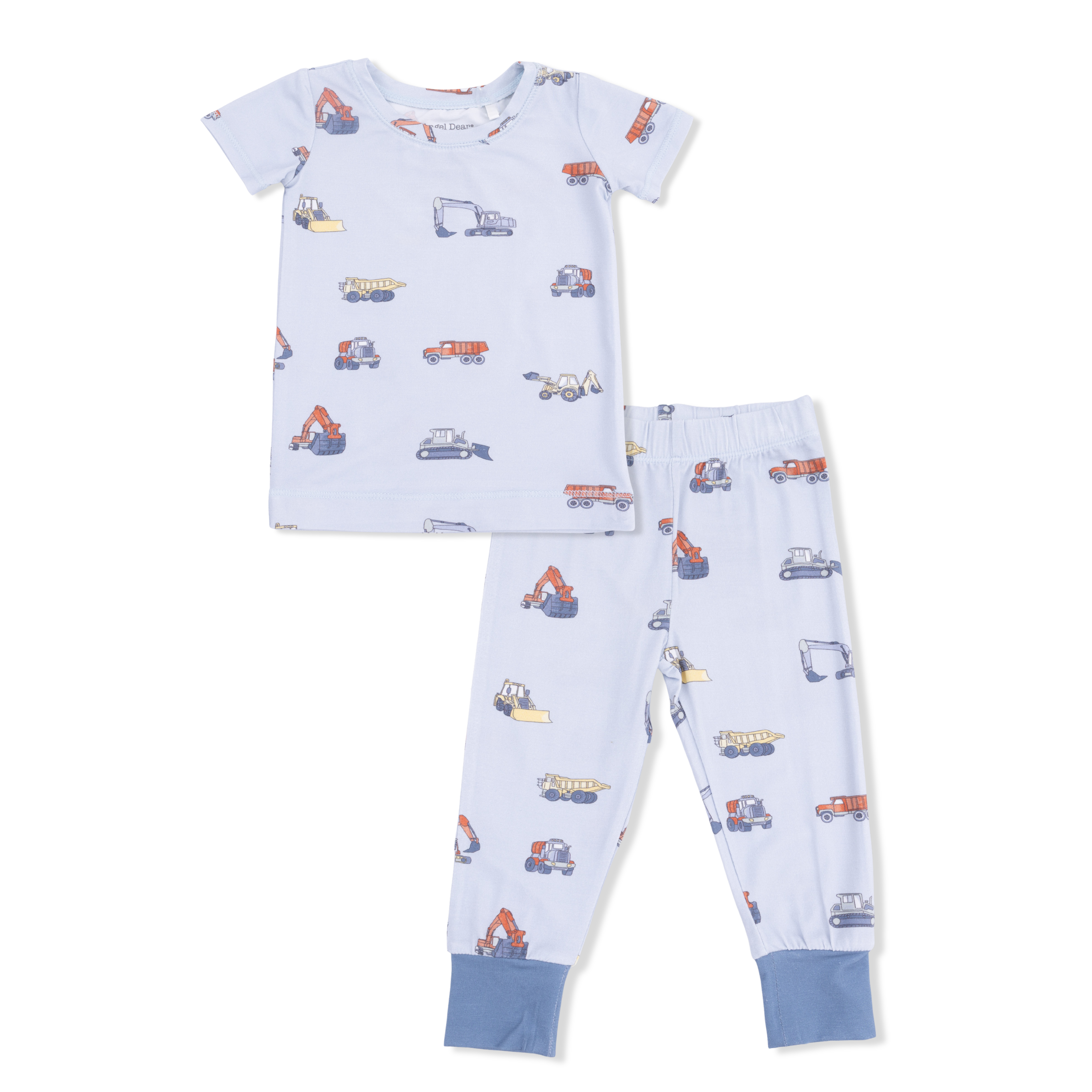 Loungewear Set | Construction Vehicles - The Yellow Canary