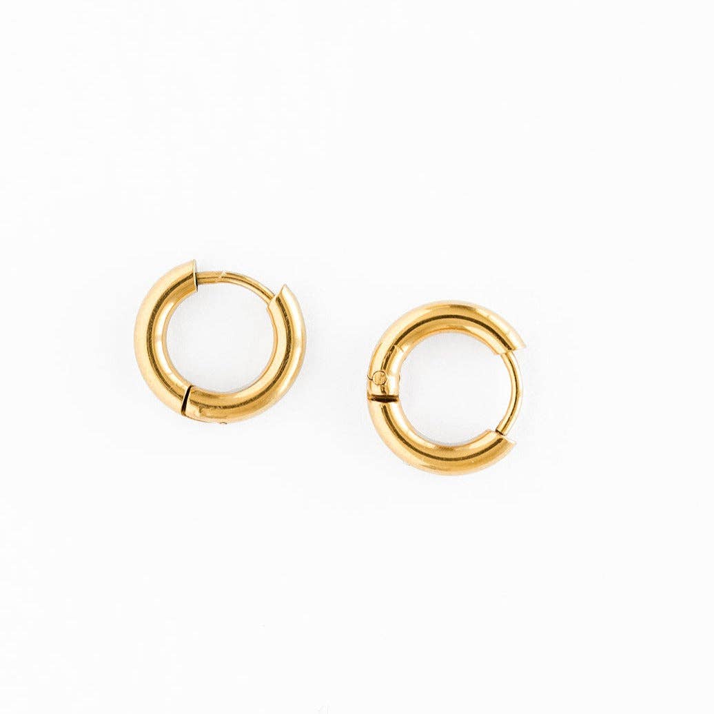 Earrings | Endless Hoop - The Yellow Canary