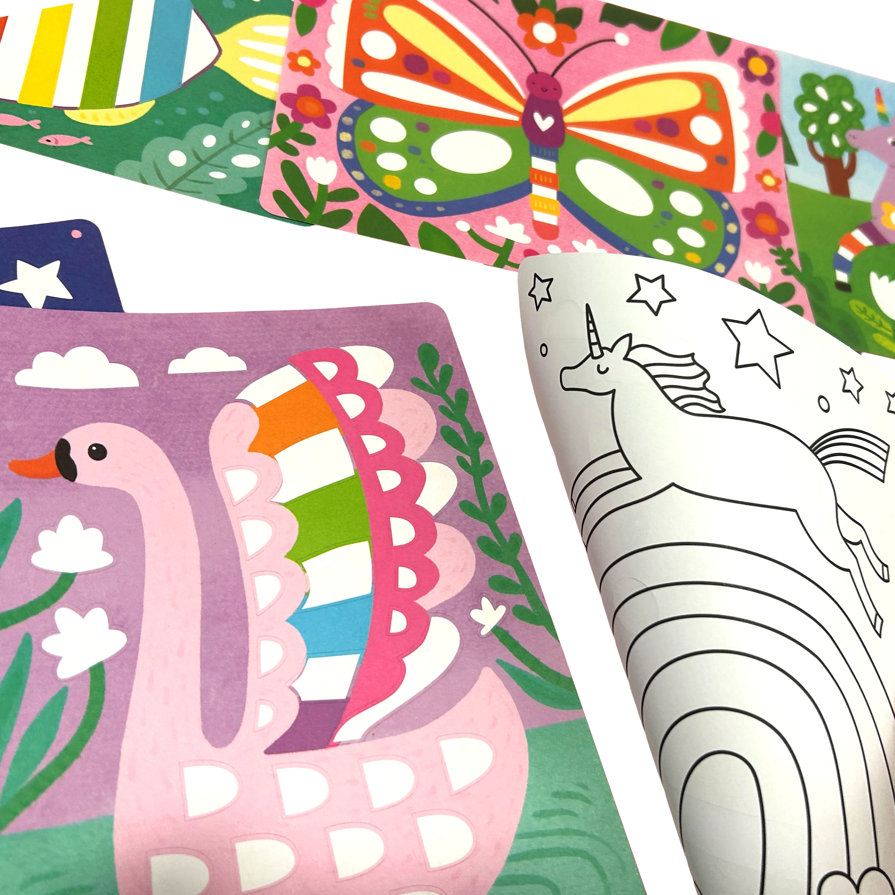 Foil-tastic: Foil Art & Coloring Fun - Whimsical World (36 P - The Yellow Canary