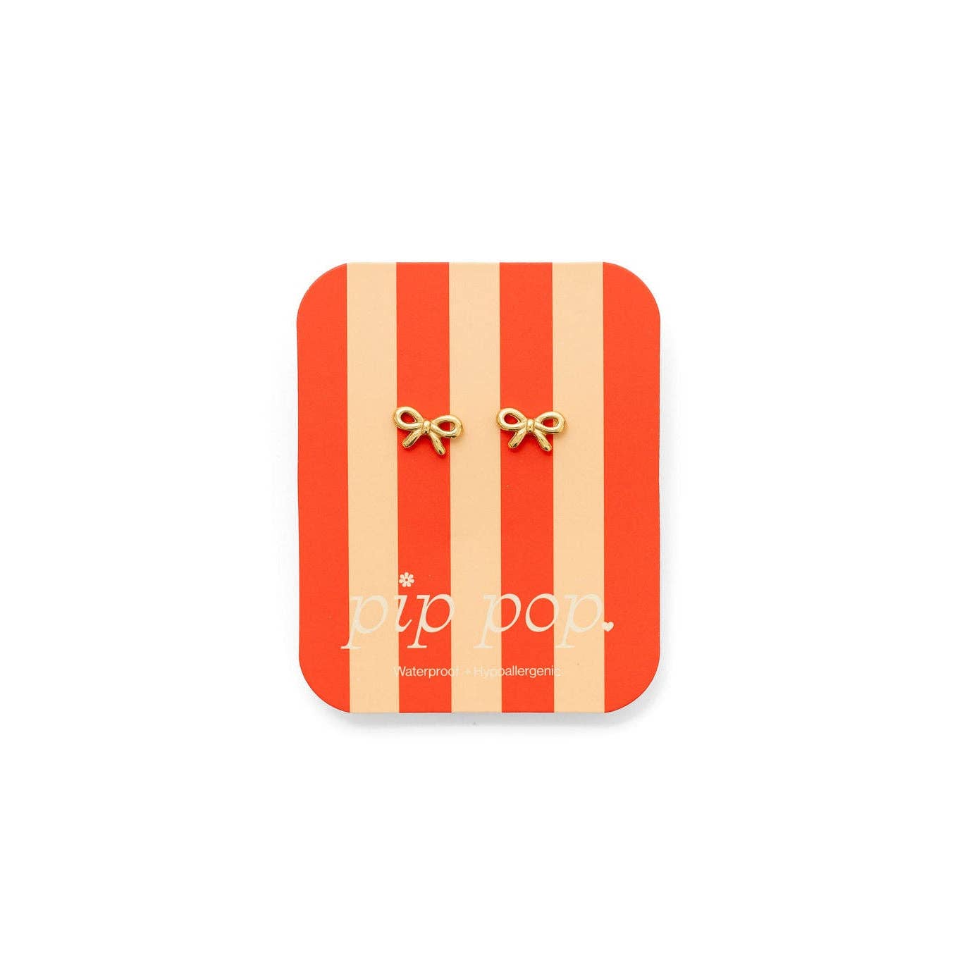 Earrings | Bow Stud - The Yellow Canary