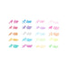 Mini Doodlers: Fruity Scented Gel Pens (Set of 20) - The Yellow Canary