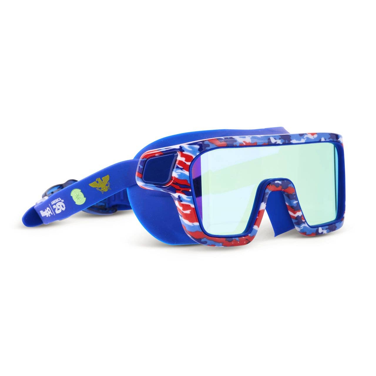 COMMANDER IN CAMO, AMERICA 250, KIDS SWIM GOGGLES - The Yellow Canary