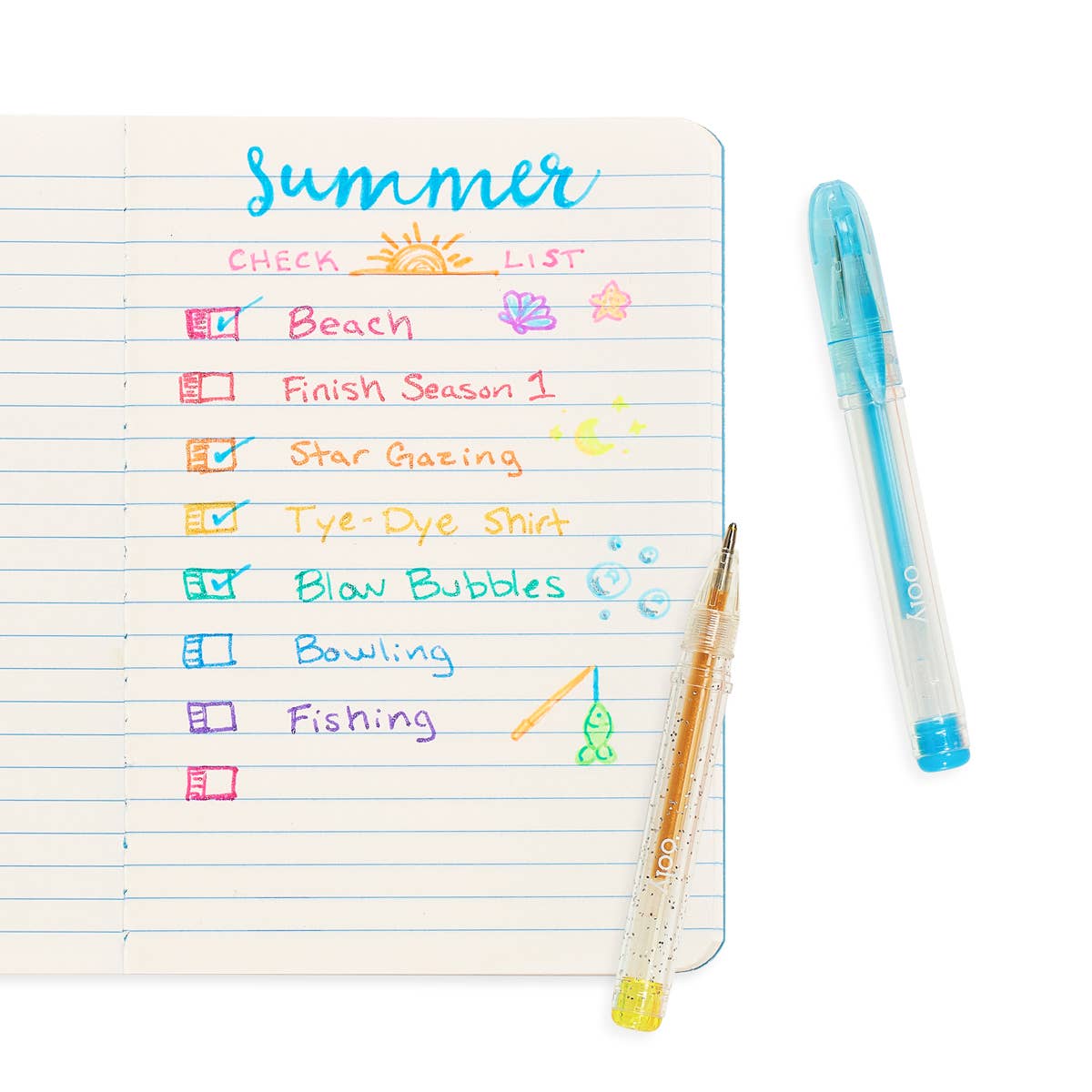 Mini Doodlers: Fruity Scented Gel Pens (Set of 20) - The Yellow Canary