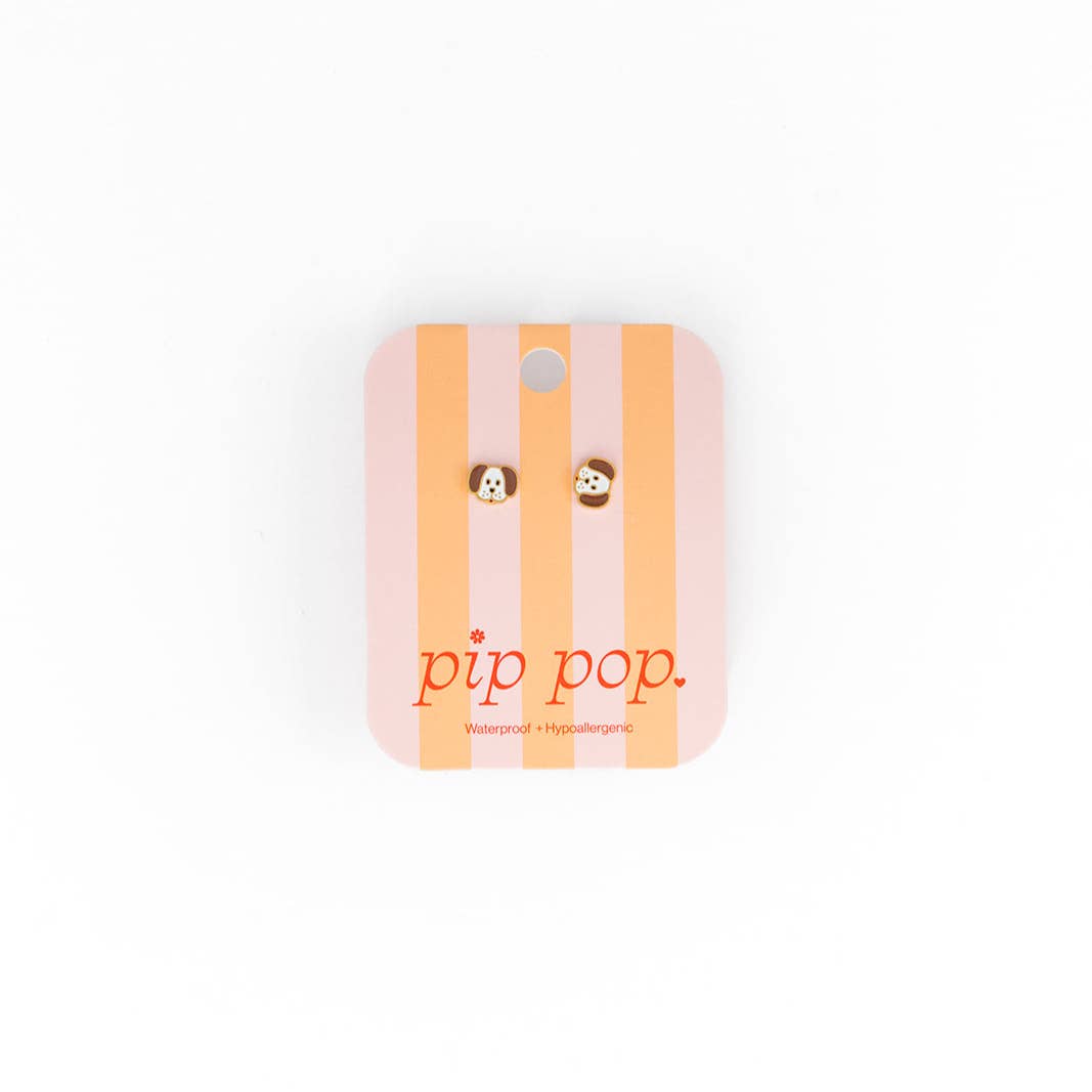 Earrings | Dog - The Yellow Canary