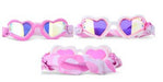 *NEW* Soft Crush Fabric Strap Heart Swim Goggle - The Yellow Canary