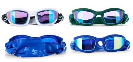 *NEW* Soft Line Fabric Strap Swim Goggle