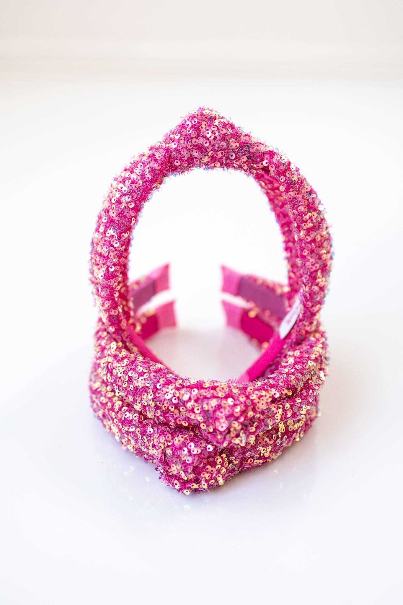 Sequin Headband - Pop of Pink: Light Pink