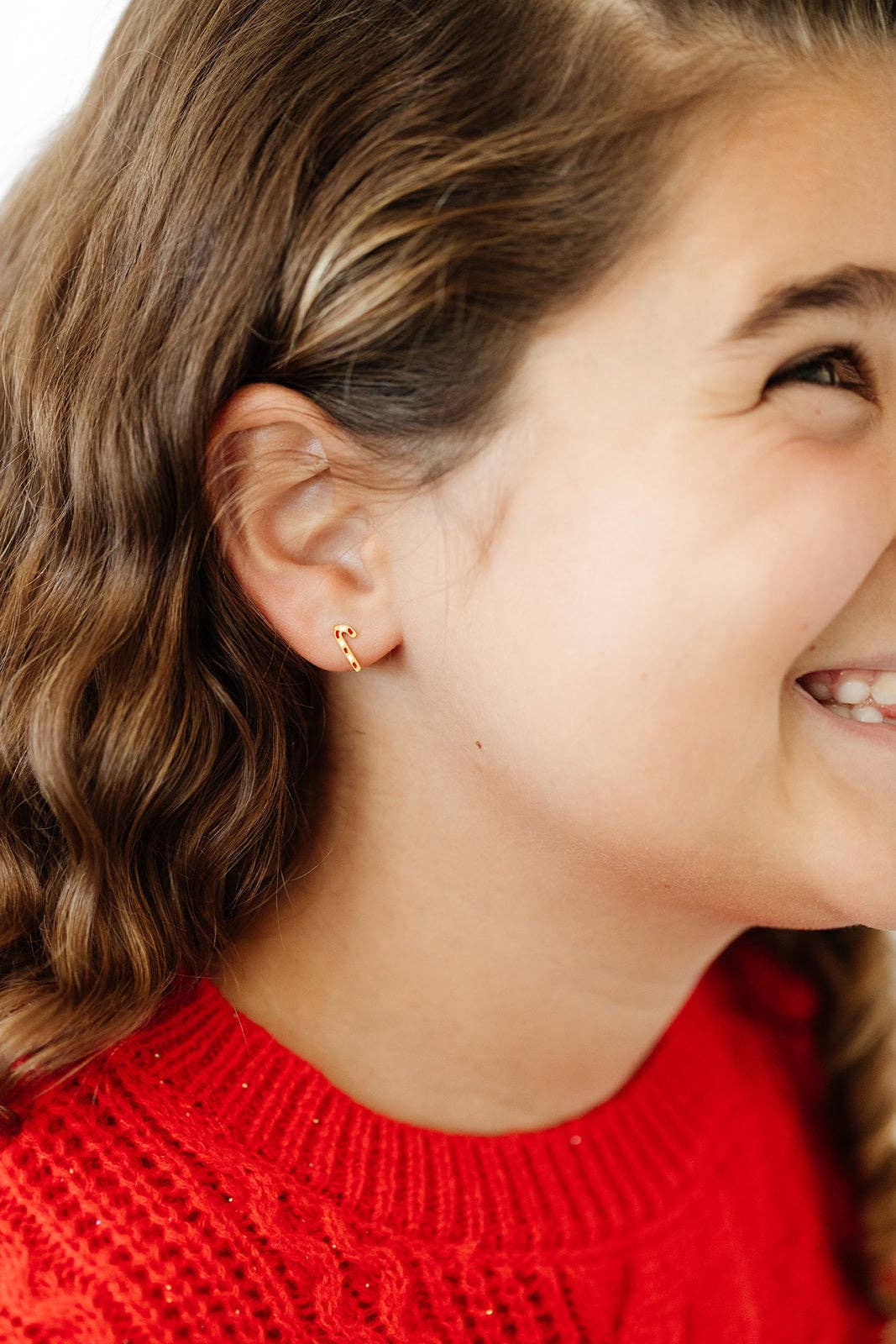 Earrings | Candy Cane - The Yellow Canary