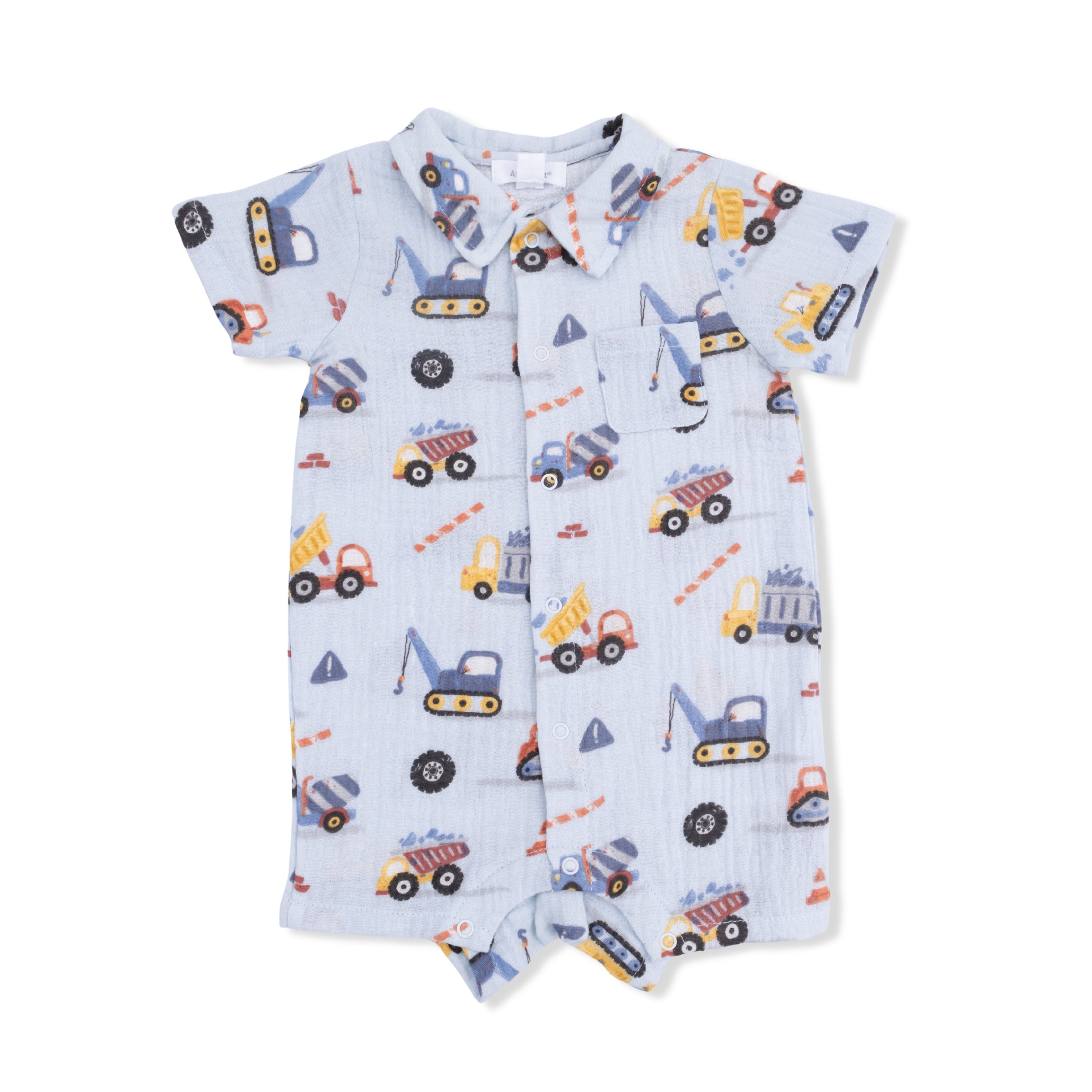 Polo Shortie | Crayon Construction - The Yellow Canary