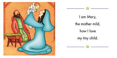 Christmas in the Manger Padded Board Book : Nola Buck - The Yellow Canary