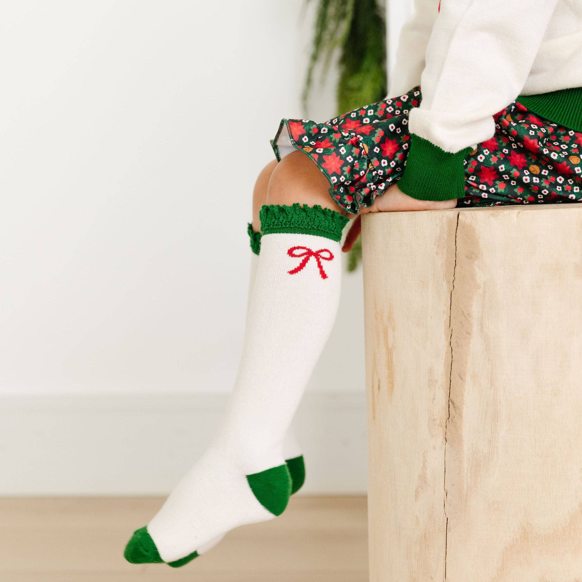 Tree Farm Knee High Socks 3-Pack