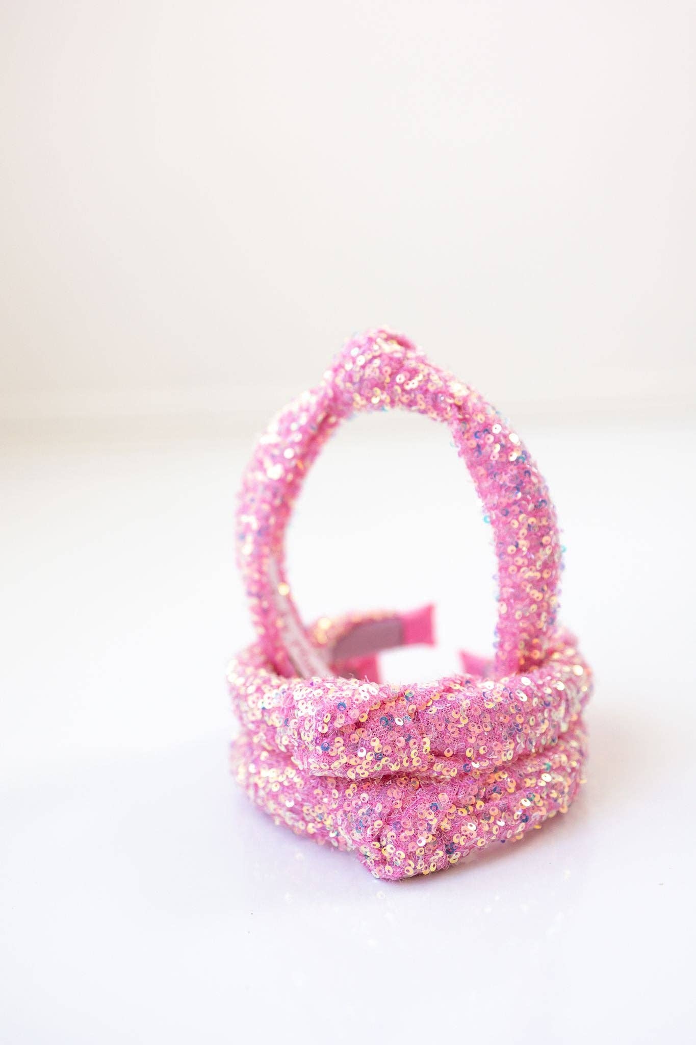 Sequin Headband - Pop of Pink: Light Pink