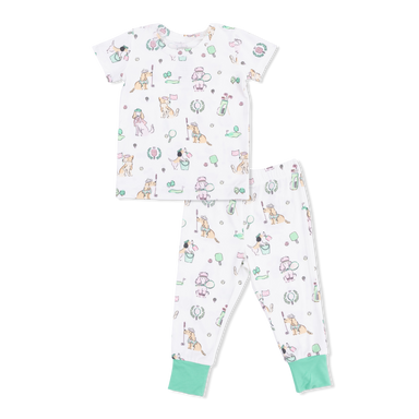 Loungewear Set | CC Dogs Pink - The Yellow Canary