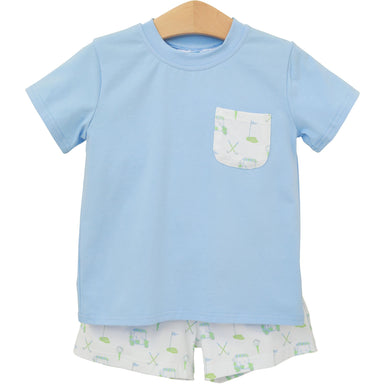 Caddy Club Short Set - The Yellow Canary