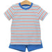 Drew Short Set | Patriotic Stripe - The Yellow Canary