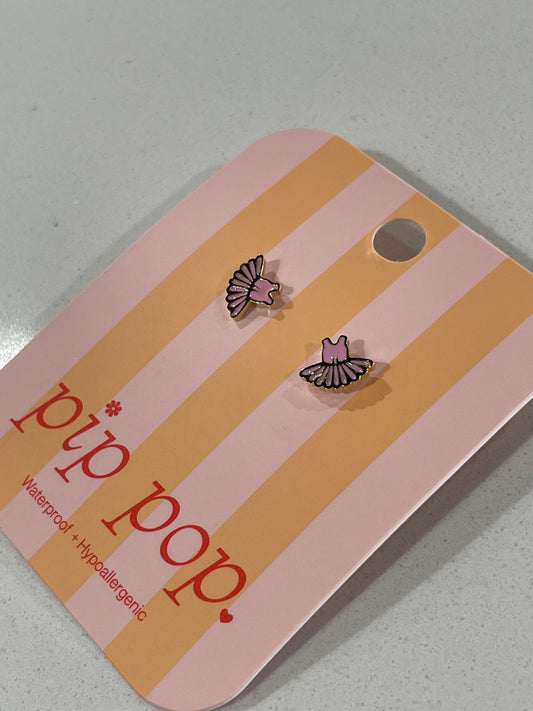 Stud Earrings | Tutu - The Yellow Canary