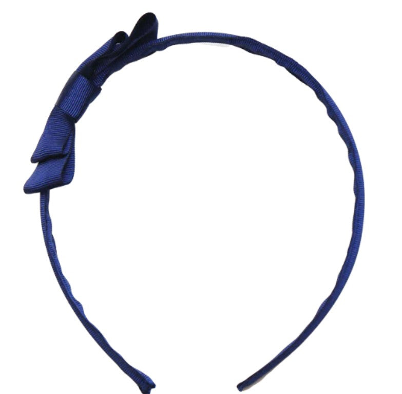 Audrey Headband | Navy Blue