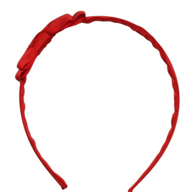 Audrey Headband | Red - The Yellow Canary