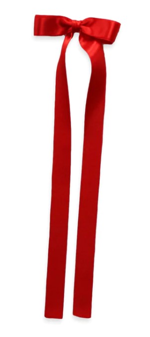 SATIN LONG TAIL BOW - The Yellow Canary