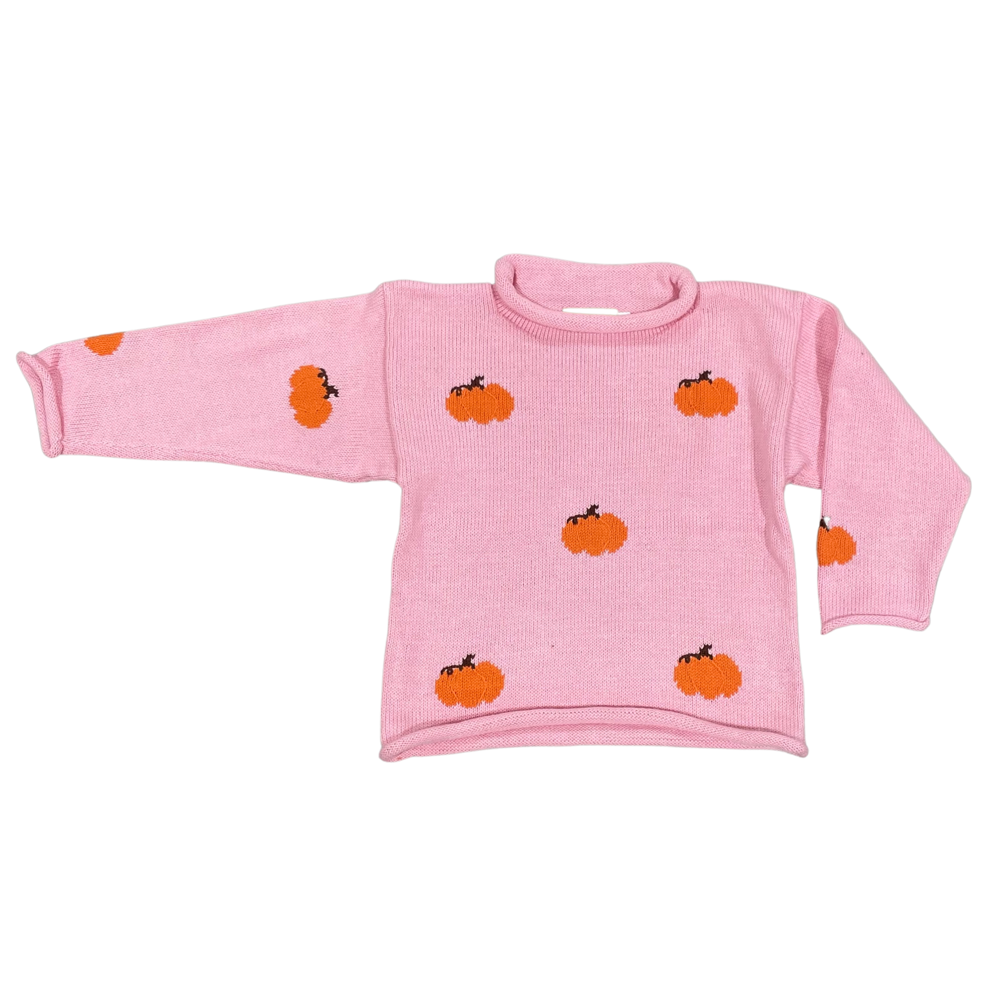 Pumpkin Roll Sweater | Pink