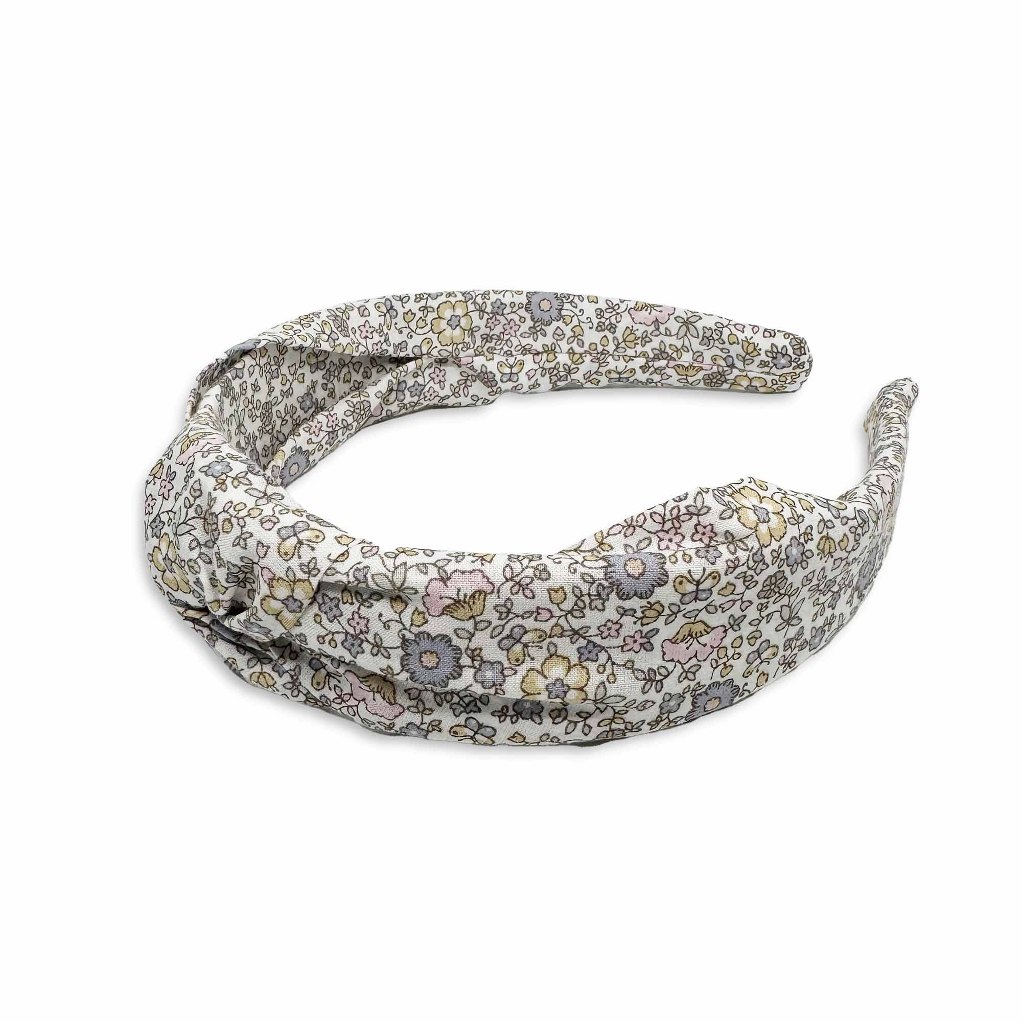 Knotted Headband | Winter Flowers