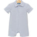 Henry Polo Romper | Dusty Blue Stripe - The Yellow Canary