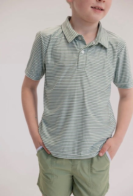 Athletic Polo | French Ticking