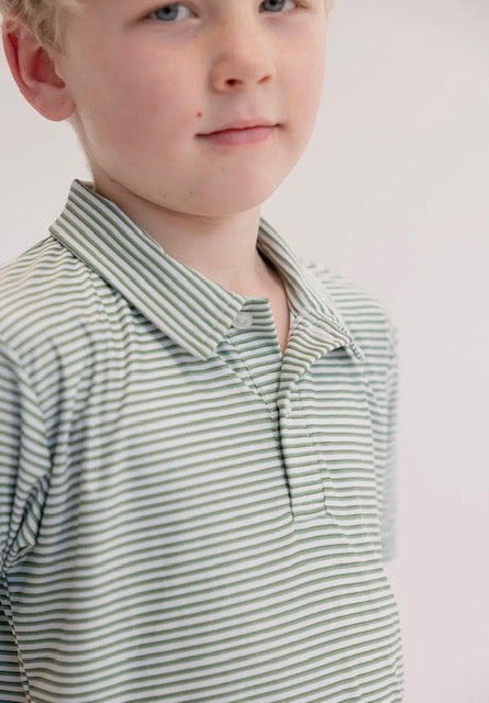 Athletic Polo | French Ticking
