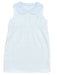 Girls Jackson Stripe Dress | Powder Blue - The Yellow Canary