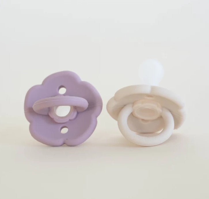 FLOWER PACIFIER SET