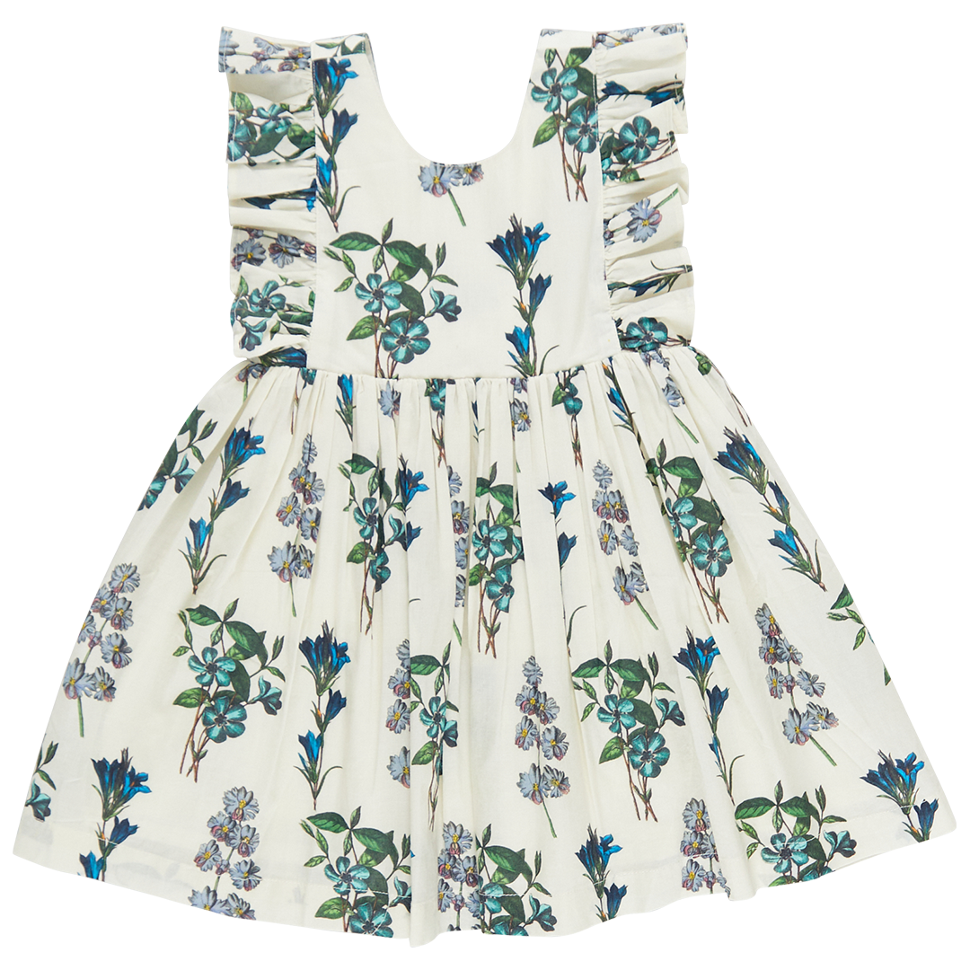 BLUE BOTANICAL | MARCELINE DRESS