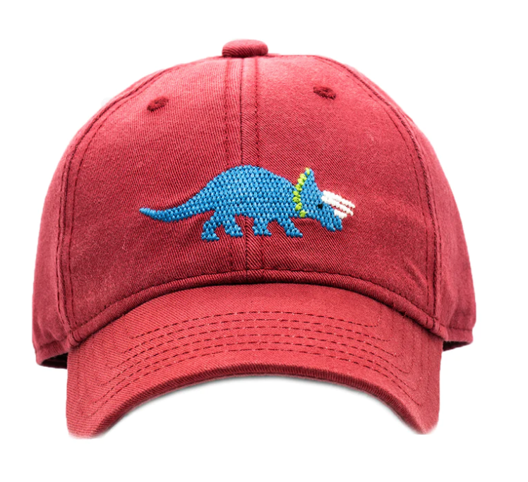Triceratops Hat | Weathered Red