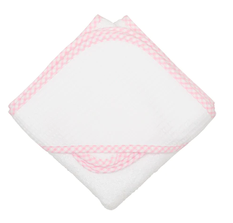CHECK HOODED TOWEL SET