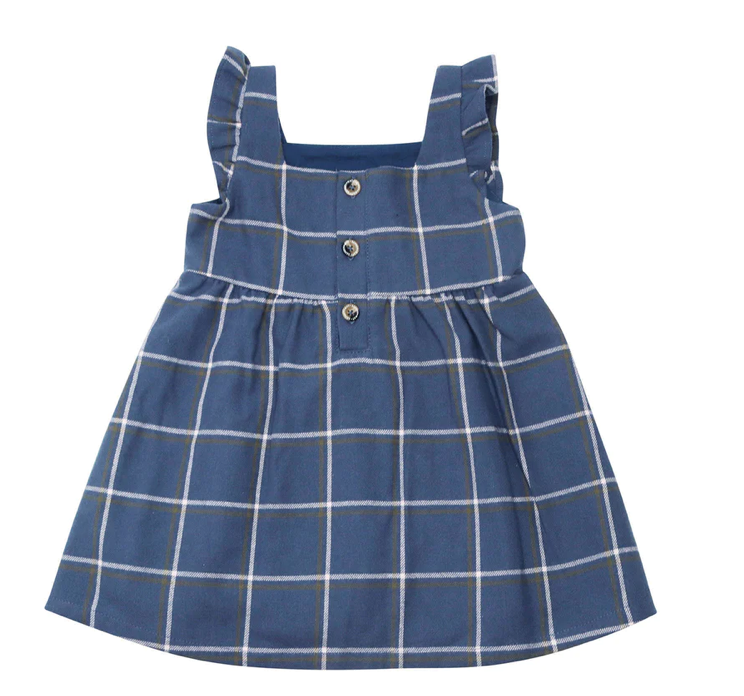 Pippa Jumper | Navy Plaid Flannel