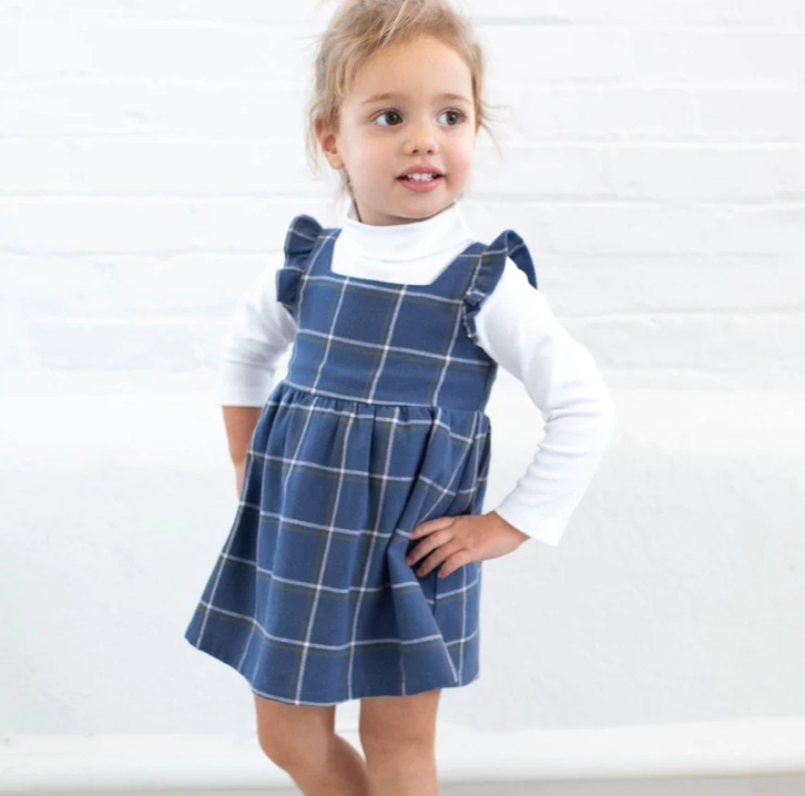 Pippa Jumper | Navy Plaid Flannel