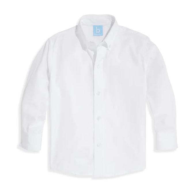 Poplin Buttondown Shirt | White