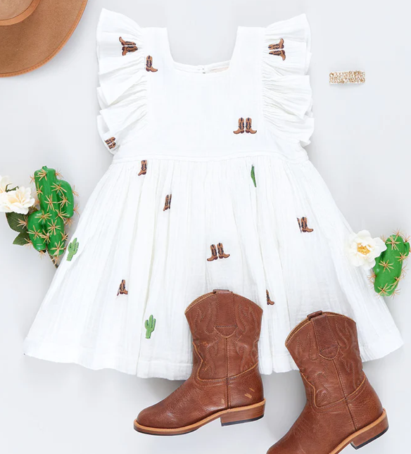 RODEO EMBROIDERY | ELSIE DRESS