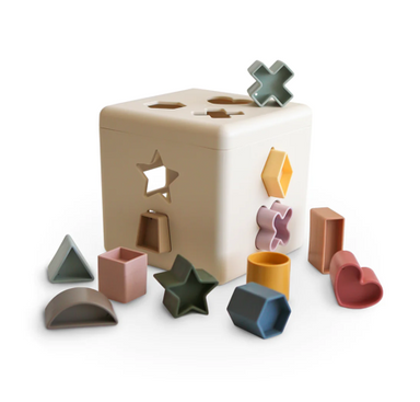 Shape Sorting Box - The Yellow Canary