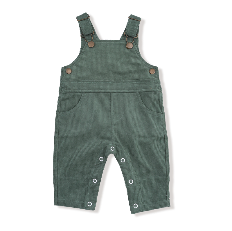 Corduroy Overalls | Classic | Dark Ivy