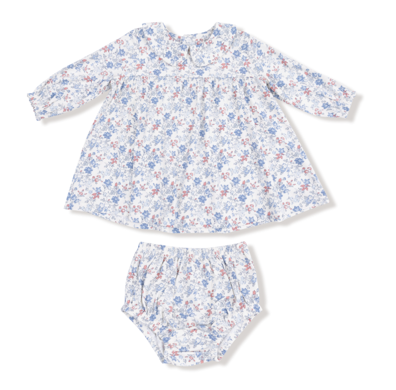 Country Girl Floral | Peter Pan Collar Dress Set