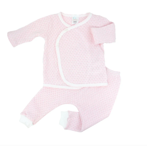 Kimono Leggings Set | Pink