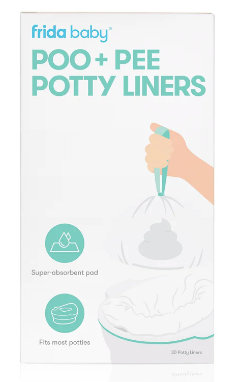 Poo + Pee Potty Liners - The Yellow Canary